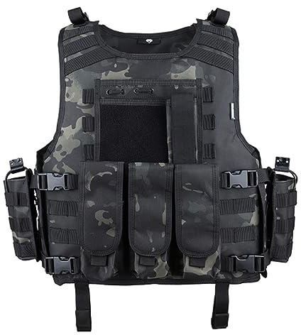 ACEXIER Molle Airsoft Weste Taktische Weste Platte Träger Swat Angeln Jagd Paintball Weste Militär Armee Rüstung Polizei Weste