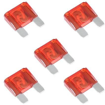 CGEAMDY 5 Pieces Universal Car Fuses Blade Fuses, 32V Inline Type Waterproof Blade Fuse, Standard Plug-In Blade Fuse, Automotive Accessories Universal for Car, Truck, ATV, Boat, Marine(50A)