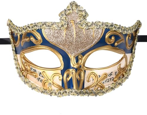 JewelryWe Schmuck 2/4/6/10 Stück Maskerade Maske Venezianische Spitze Augenmaske Spitzenmaske Gesicht Kostüm für Halloween Karneval Party Cosplay