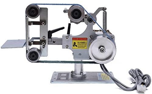 Bandschleifmaschine, 550w Bandschleifer Tischschleifer, Bandschleifer Schleifmaschine, Bandschleifer, Tellerschleifer, Polierer Schleifen, Zeichenmaschine, Horizontale Doppelzweck Für Holz Metall