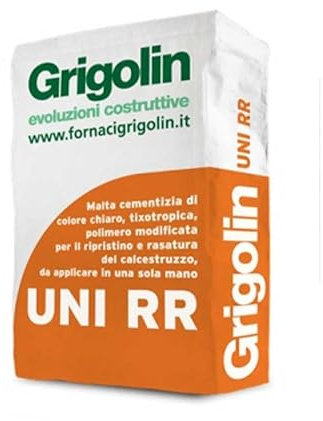 Malta tixotropica polimeromodificata,presa rapida,ritiro compensato-Uni RR