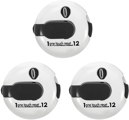 PATIKIL Golf Score Counter, Mini Golf Schlagzähler Clip für Golfer Handschuhe Tasche Hut