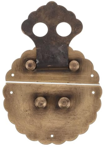 TEMPNAP Vintage Messing Schnalle Schloss Metall Roller Latch Center Für Schmuck Boxen Lagerung