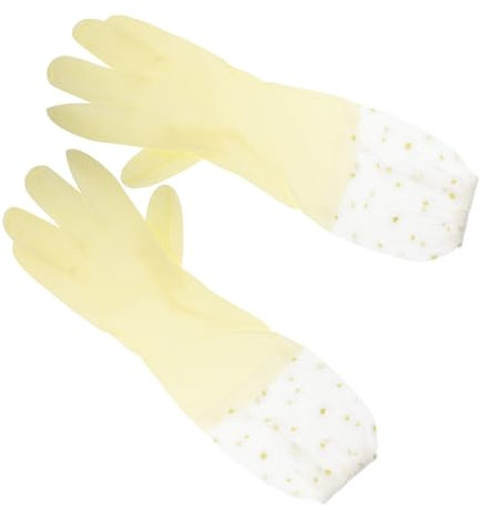 VERDANVERSE 2pairs Replacement Washing Dishes Gloves Dishwasher Gloves for Kitchen for Women