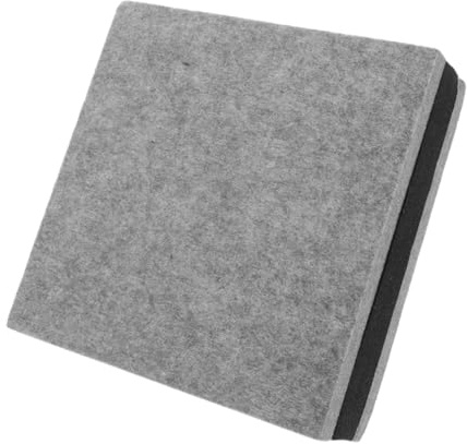 Lautsprecherpads für Monitor und Subwoofer, Polyester, 2 Stück | Vibrationsreduzierung, Einfache Montage und Reinigung, für Wohnräume und Heimkino, Akustische Trennung