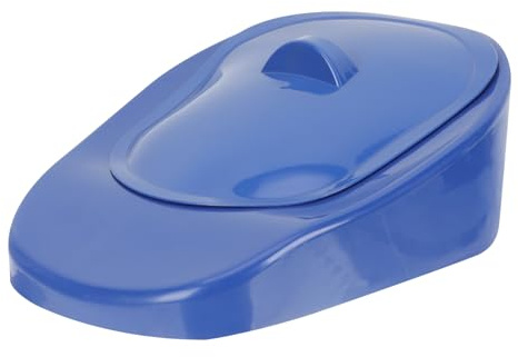 SEWOART Kunststoff Bettpfanne Für Bettlägerige Patienten Glatte Oberfläche Leicht Zu Reinigen Mit Ergonomischem Design Wiederverwendbar Pflege Für Ältere Und Gelähmte Personen Zu Hause Und Krankenhaus