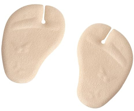 Fußpads für die Fußballen - Gel Schuheinlagen,Klare Vorfuss Einlagen Rutschfeste Zehenschoner Flops Unisex Haus Freizeit