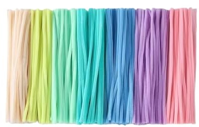 Pipe Cleaner 100 st plyschpiprengörare, vridspinnar, chenilletråd, barnleksaker, gör-det-själv-remsor (100 st Classic)