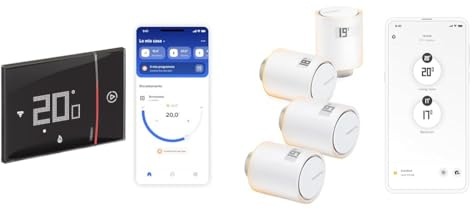 BTICINO SXG8002 Termostato WiFi Smarther2and 4 Netatmo Valvola Termostatica WiFi