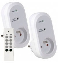 Pack de 2 prises wifi avec télécommande pour Smart wifi [Casa Control]