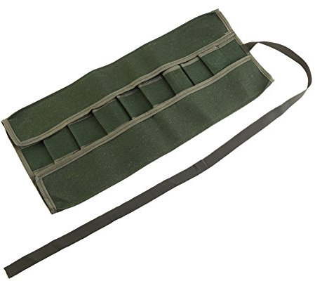 Rolltasche mit Schraubenschlüssel, tragbarer Tragegriff aus Segeltuch für Gartenwerkzeuge, multifunktionale Aufbewahrungstasche für Werkzeugset