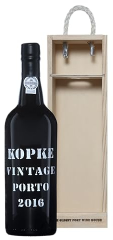 KOPKE - Vintage 2016 - Porto - 20% Alcool - Origine : Portugal - Notes de fruits noirs & poivre noir - A servir au dessert ou en apéritif - 75 cl