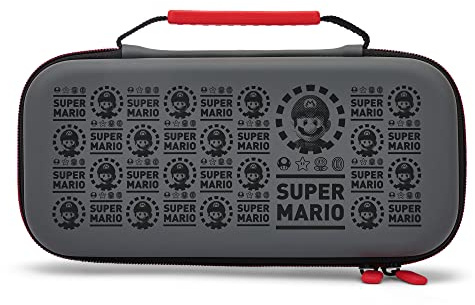 PowerA Protection Case for Nintendo Switch - OLED Model, Nintendo Switch or Nintendo Switch Lite - Super Mario Black
