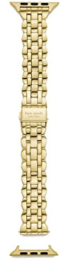 Kate Spade New York iOS Strap - Gold Stainless Steel for Women KSS0143