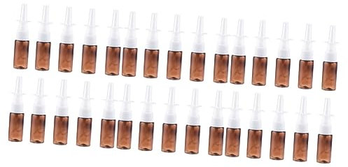 FOMIYES 45pièces Bouteilles Spray Nasales Pet De Flacons Vaporisateurs Réutilisables Pour Et Aromathérapie Brume Fine Avec Couvercle De Pour Et Utilisation