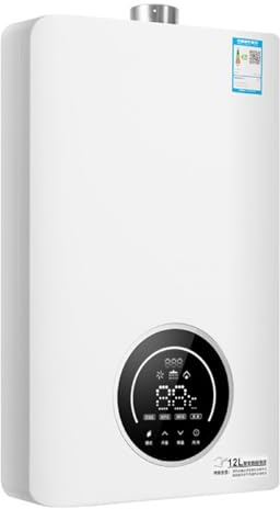 Calentador de Agua Gas, Calentador de Agua de Descarga Forzada a Temperatura Constante, Calentador de Agua Portátil con Interruptor de Modo, Instalado en lugares Ventilados Interiores y Exteriores, Ca
