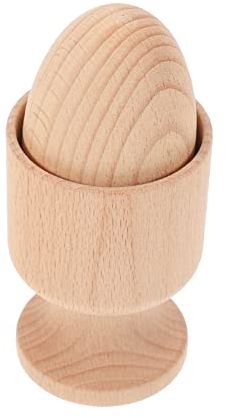 ifundom Jouet Montessori en Bois Œuf Et Coquetier pour Enfants Jeu d'apprentissage De La Motricité Fine Et Coordination Œil-Main Jeu Éducatif Sensoriel pour Enfants De 3 Ans Et Plus