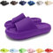 Giltpeak Pummy - Scarpe da bagno originali da donna Cozy Slides, antiscivolo, per bambini e adulti, viola scuro, 38/39 EU