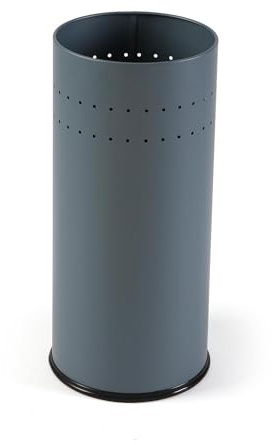 Versa Malena Schirmständer für den Eingang, Zimmer oder Flur, moderner Schirmhalter, Maße (H x L x B) 50 x 23 x 23 cm, Metall, Grau