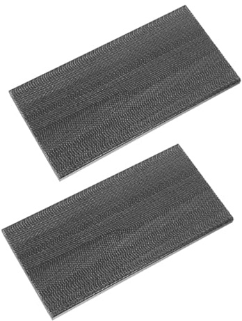 DECHOUS Federplatten Fiberglas Stahl 2 Stück Ersatzteile für Drehbare Schaukelstühle Terrassenmöbel Outdoor Gartenstuhl Zubehör