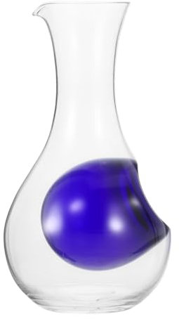 Warmhm Glas-weinflasche Mit Eisfach Klare Weinflasche Japanische Sake-flasche Für Kalten Wein Glas-sake-karaffe Für Kalten Wein Rotweinkaraffe Whiskykaraffe