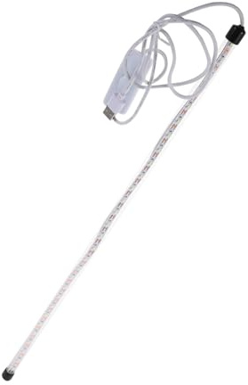 LED Lecksuchgerät für Flöte und Oboe, Usb, 50cm, Flexibel | Abs und Metall, Weiß, für Reparaturwerkstätten und Musikklassen, Hohe Helligkeit Zufälliger Stil