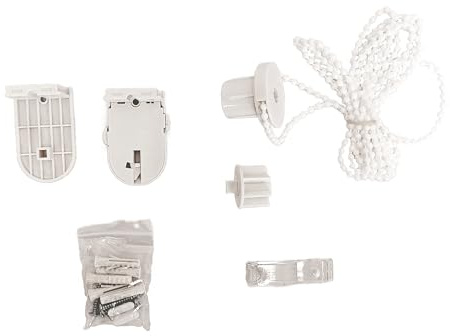 Blindecor | Kit di meccanismo per tende avvolgibili | Compatibile con tubi da 28 mm - Bianco | Scatola meccanismi di sostituzione completa