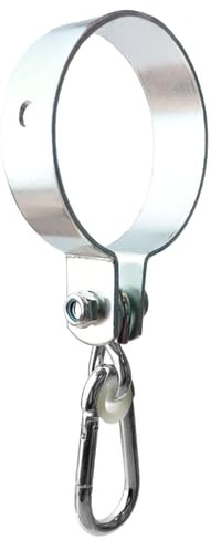 Bello Giardino Support de balançoire, en métal, robuste, pour balançoire, fauteuil suspendu, hamac, résistant aux intempéries et à la corrosion, montage facile sur des poutres en bois (120 mm)