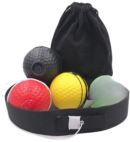 Saco De Boxeo Pelota de Boxeo Ajustable for la Cabeza, Pelota Velocidad for Entrenamiento Sanda, reacción Mano-Ojo, Equipo Fitness for