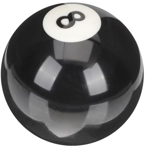 KOCKSHION Professionelle Billardkugel 8 Stück Kugel aus Verschleißfestem Harz für Heimbillard Turniere Kratzfest Präzise Segmentierung für Training und Spielzimmer