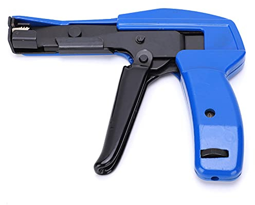 HS - 600A Nylon Cable Tie Pliers, High - Carbon Steel Wire Fastening and Cutting Tool, Automatic Trim for 2-4.8mm² Cable Ties, Ergonomic Grip for Electricians and DIY Cord