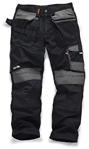Scruffs 3D Trade Trousers Black