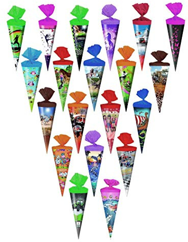 Livepac-Office Schultüte 25cm Zuckertüte rund (2)
