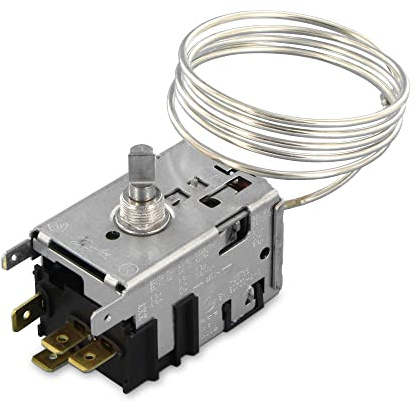 DL-pro termostat för Gorenje 596279 Danfoss 077B6738 kylskåpstermostat kyltermostat temperaturregulator för kylskåp med automatisk frostning