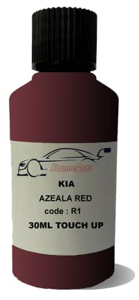 Xtremeauto For Kia Sorento Azalea Red Met. R1 Touch Up Paint Bottle Chip Scratch Repair Brush Direct Appliance