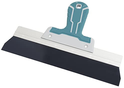 AERZETIX - C64767 - Spatule de lissage/finition à enduire 300mm - couteau mastic peinture joint plaque de plâtre - poignée en plastique - outil de plâtrier plaquiste maçon maçonnerie travaux entretien