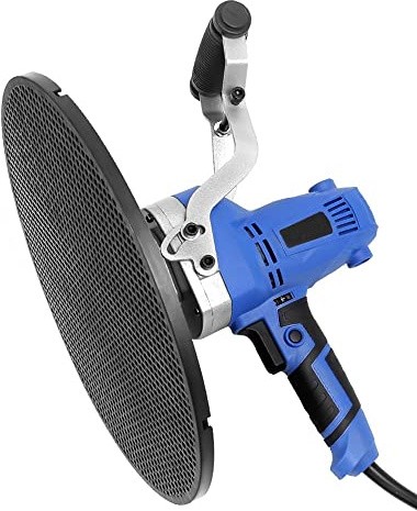 850W Electric Mortar Trowel Cement Wall Polishing,Ø410mm Wiper,50-100rpm Concrete Mortar Sander,Handheld Smoothing Machine,Masons Speed Adjust Cement Mortar Trowel