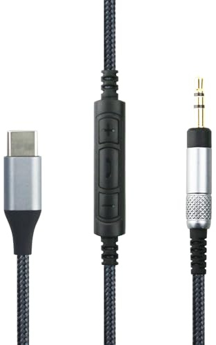 ABLET USB-C-Audiokabel, Kompatibel Mit Bose 700, QC25, QC35II, QC35, QC45 Kopfhörer, Lautstärkeregler, Samsung Galaxy, Oneplus Android-Handys