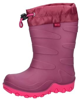 Lico Cirrus gummistövlar, bordeaux/rosa, 38 EU, Bordeaux rosa, 38 EU