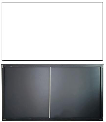 BVDHASDBT Schermi for Proiettori Cinematografici, Schermi for Film HD Fissi da Parete/soffitto, for Home Cinema, Presentazioni, Istruzione, Esterni, Interni, Display Pubblici(60(16:9))