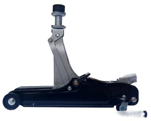 LCQSYE hebebühne Auto 2,5-Tonnen-Wagenheber, horizontal, hydraulisch, für Autos, 2 Tonnen, Geländewagen, Lastwagen, Öldruck-Wagenheber Getriebeheber(Black)