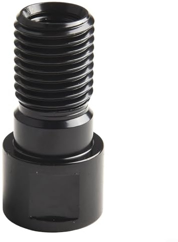 URPIZY Adaptateur de taraud pour carotteuse M22 - Filetage extérieur vers filetage intérieur 1-1/4-7 - Convertisseur en chrome - Pour applications de perçage - Noir