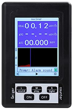 Contatore Geiger, BR-9B. Portatile Geiger Contatore Nucleare Rilevatore di radiazione Nucleare Personale Dosimeter Tester di marmo Radio radiazione dei raggi X Dosimetro EMF Misuratore