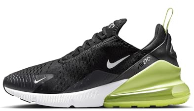 NIKE Air Max 270 Men's Trainers AH8050 (Black/Light Lemon Twist/Anthracite/White 703) UK 8.5 (EU 43)