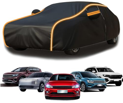 Housse Voiture Exterieur pour Dacia Duster 3 2024-2025, Bâche de Protection Fine et Légère, Imperméable Respirante Anti-UV, Anti-Poussière, Anti-Vent Toutes Saisons-HS