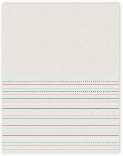 Pacon Everett Pad & Paper Ruled News, Grade 3-4, 1/2 x 1/4 x 1/4, SW