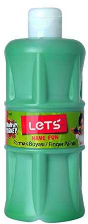 Lets fingerfärg 500 ml. Grön