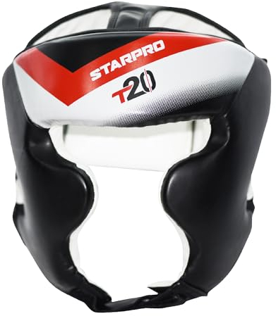 Starpro Kopfschutz Boxen Boxhelm mit Gesichtsschutz - Für Boxen Sport, Kickboxen, MMA, Krav MAGA und Muay Thai | Verschiedene Größen