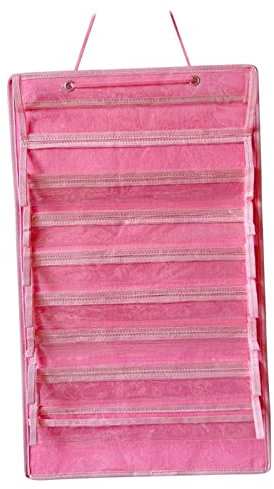 Leeadwaey Organizador de cinturones de artes marciales para adultos, colección de bolsas para Kung Fu Judo, rosa
