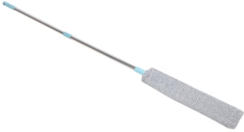 DOITOOL under Sofa Duster Handle Dust Cleaner for Home Washable Microfiber Tool for Ceiling and Corners Lightweight Design for Dusting Hard Reach Areas